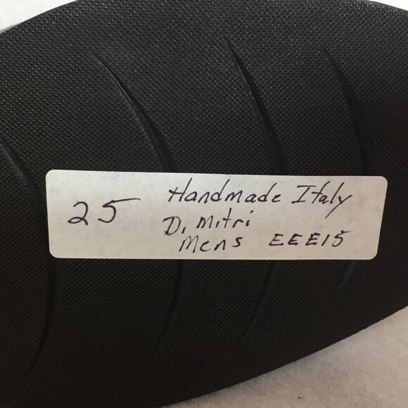 Handmade Italian Mens Brown Leather Loafers Tassel 15EEE DiMitri - Picture 14 of 14